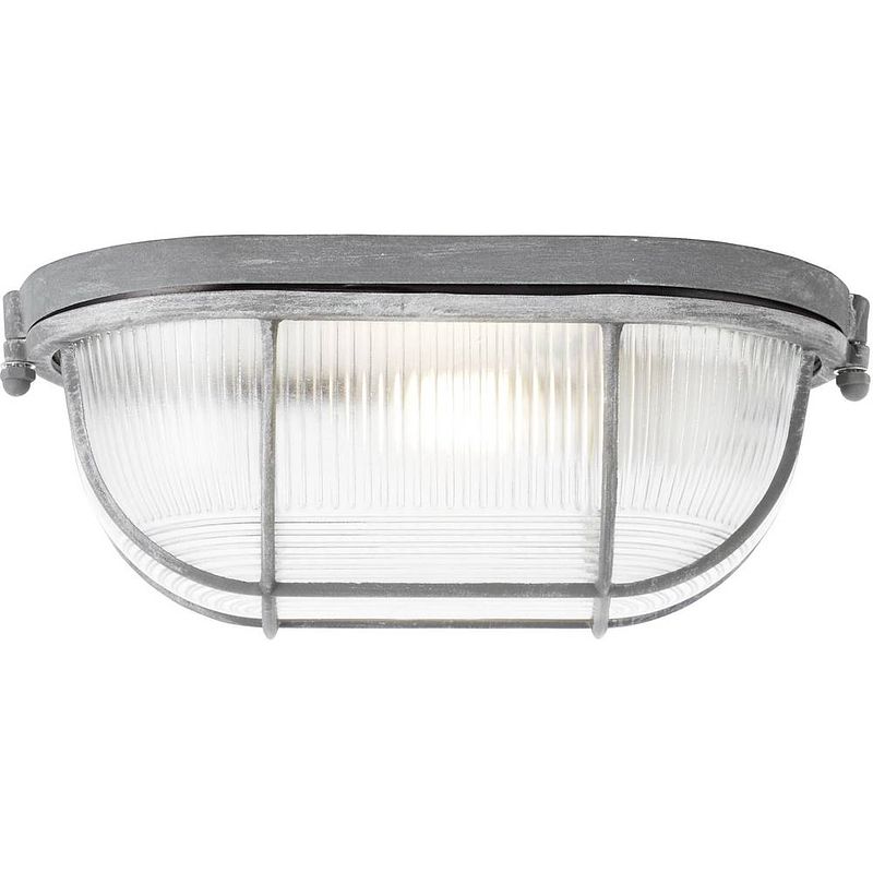 Foto van Brilliant 94459/70 bobbi plafondlamp led e27 40 w beton-grijs