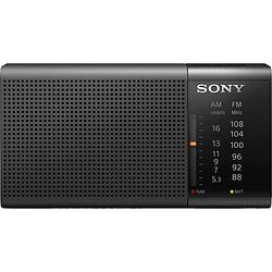 Foto van Sony draagbare radio met speaker icf-p37 (zwart)