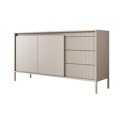 Foto van Meubella dressoir saran - beige - 153 cm