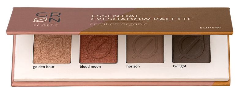 Foto van Grn essential eyeshadow palette sunset