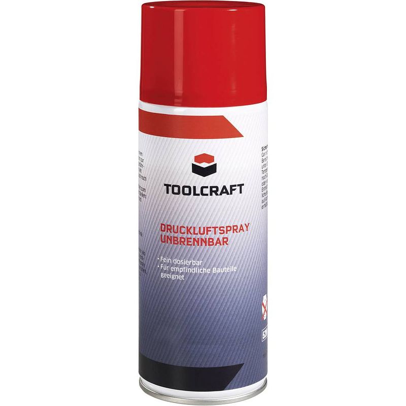 Foto van Toolcraft 20793t persluchtspray niet brandbaar 400 ml