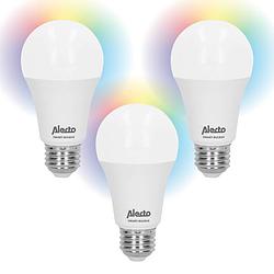 Foto van Smart wifi led lamp alecto smart-bulb10 triple