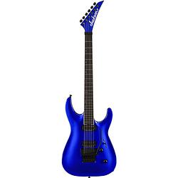 Foto van Jackson pro plus series dinky dka eb indigo blue elektrische gitaar met gigbag