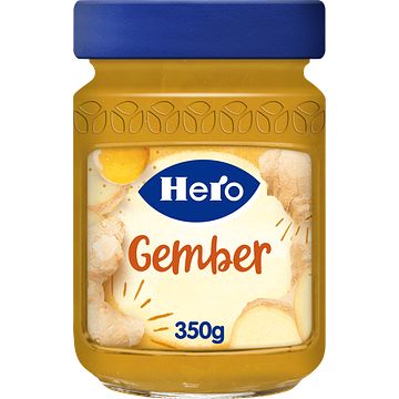 Foto van Hero fruitspread gember 350 g pot bij jumbo