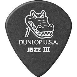 Foto van Dunlop 571p140 gator grip jazz iii plectrumset (6 stuks)