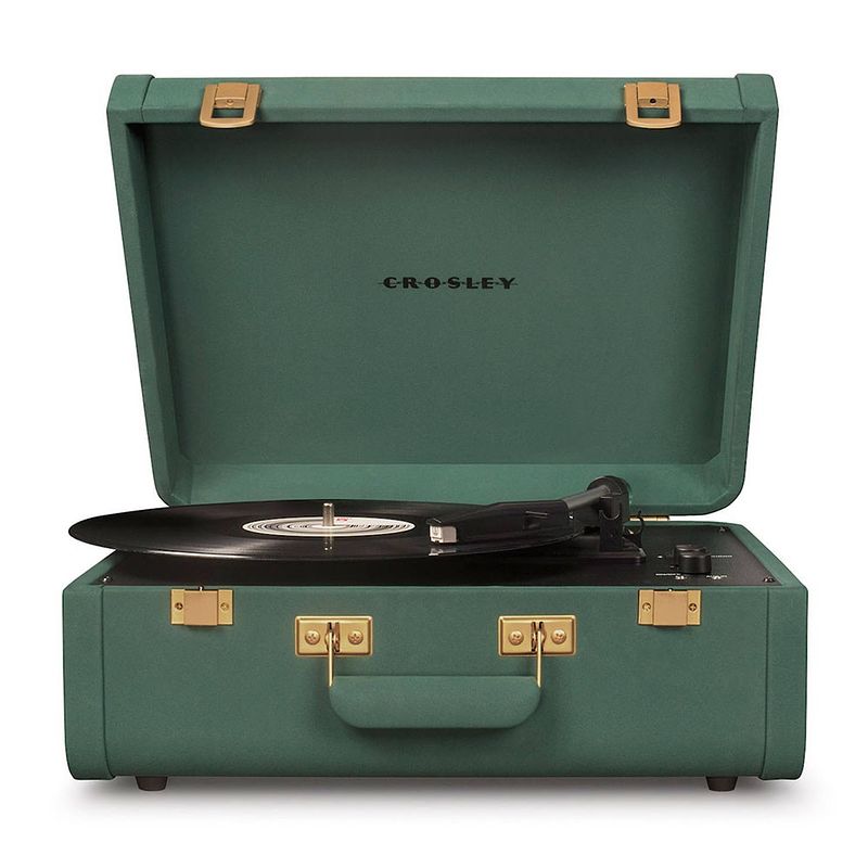 Foto van Crosley portfolio retro platenspeler cr6252a-ql quetzal