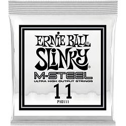 Foto van Ernie ball 10111 .011 slinky m-steel losse snaar voor elektrische gitaar