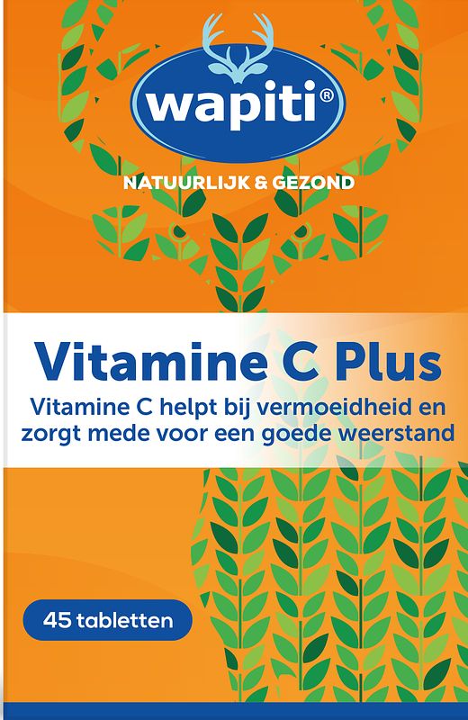 Foto van Wapiti vitamine c plus tabletten