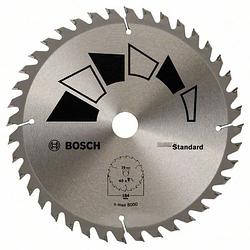 Foto van Bosch accessories standard 2609256b56 hardmetaal-cirkelzaagblad 184 x 20 mm aantal tanden: 40 1 stuk(s)