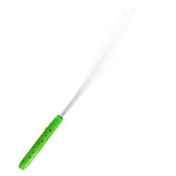 Foto van Gekleurde groene led licht stick met fiber - discolampen