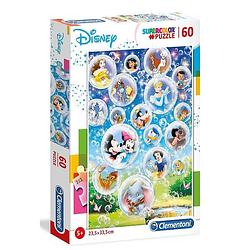 Foto van Clementoni supercolor legpuzzel disneyfiguren 60 stukjes