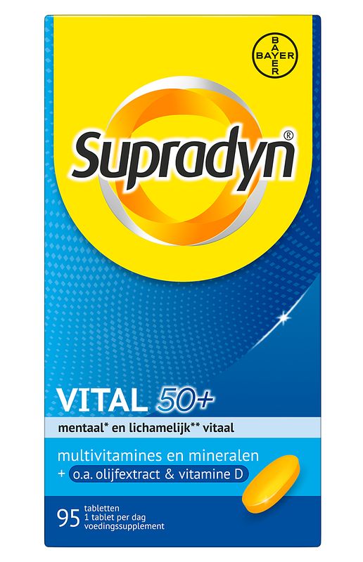 Foto van Supradyn vital 50+ tabletten