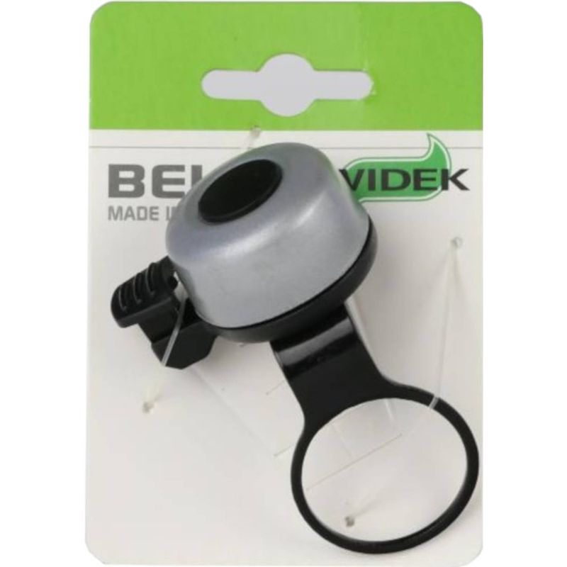 Foto van Widek fietsbel decibell ahead 40 mm aluminium zilver