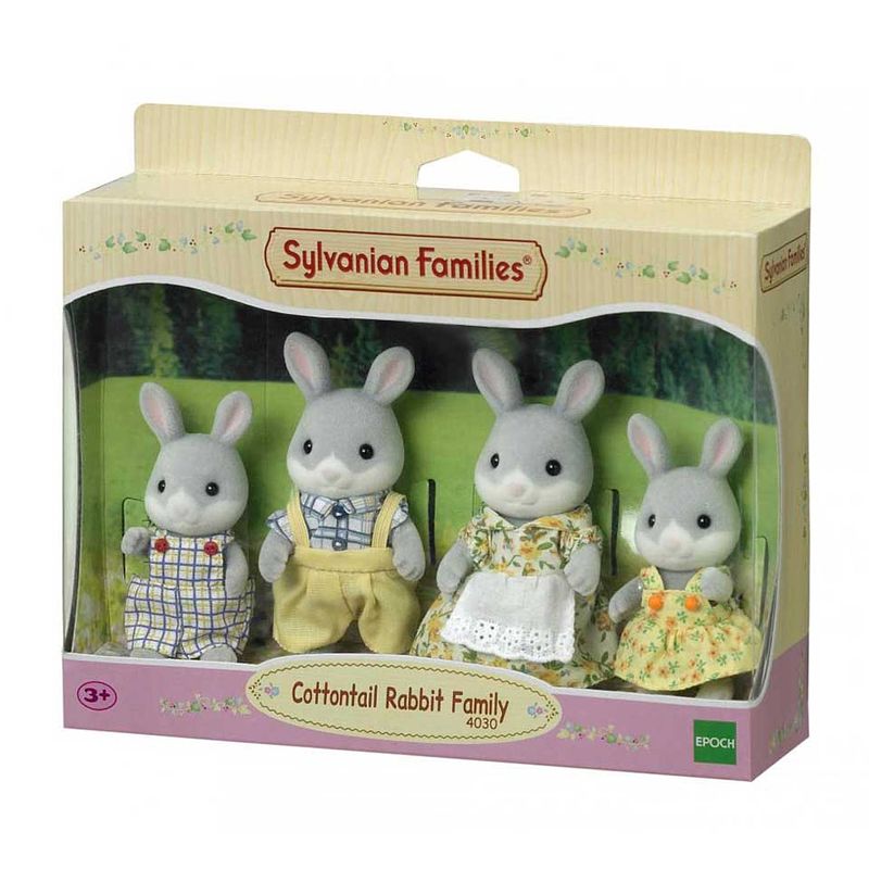 Foto van Sylvanian families familie katoenstaartkonijn 4030