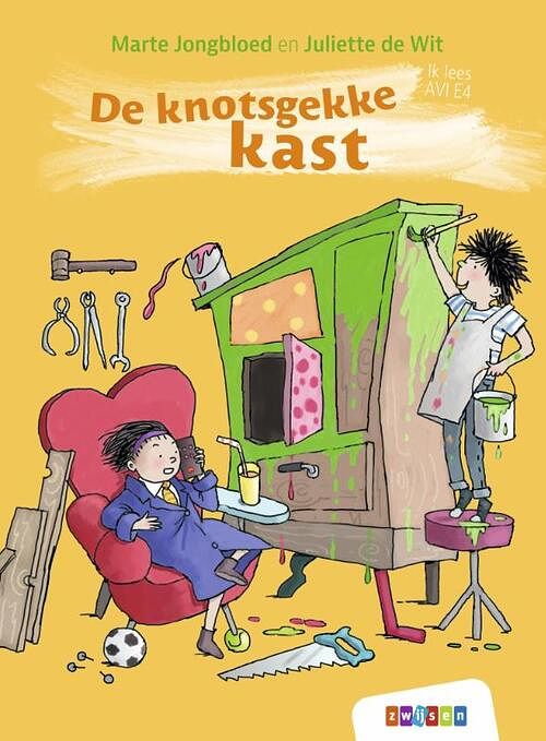 Foto van De knotsgekke kast - marte jongbloed - hardcover (9789048741496)