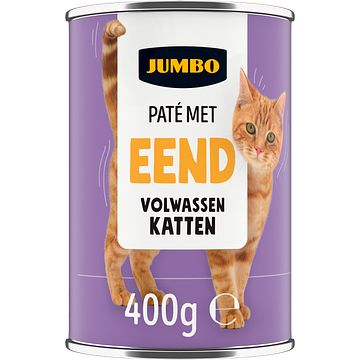 Foto van Jumbo pate met eend volwassen katten 400g