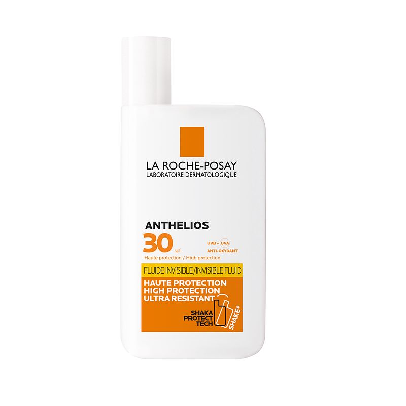 Foto van La roche-posay anthelios onzichtbare fluide spf30 voor het gezicht