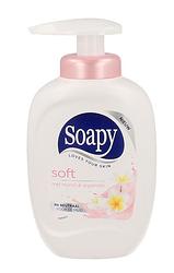 Foto van Soapy vloeibare zeep soft pompje