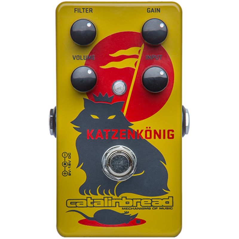 Foto van Catalinbread katzenkönig distortion fuzz effectpedaal