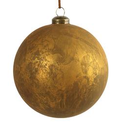 Foto van Tom kerstbal yana 12 cm glas goud