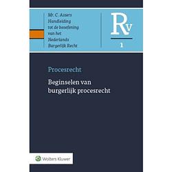 Foto van Procesrecht / 1 algemeen deel - rv