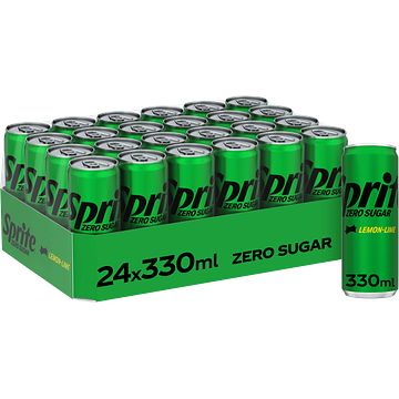 Foto van Sprite zero sugar lemonlime 24 x 330ml bij jumbo