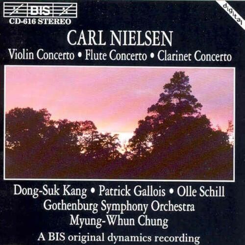 Foto van Nielsen: violin concerto/flute concerto/clarinet concerto - cd (7318590006160)