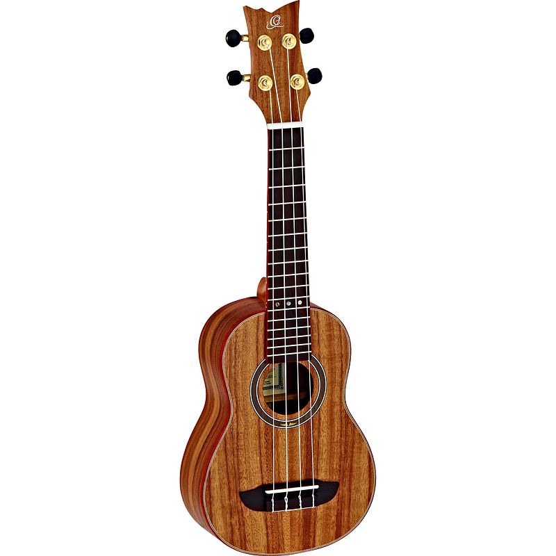 Foto van Ortega acacia series ruaca-so sopraan ukulele met gigbag