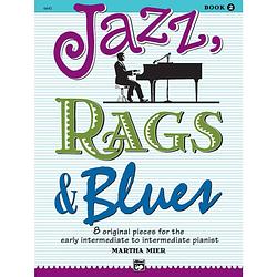 Foto van Alfreds music publishing jazz, rags & blues 2 boek voor piano