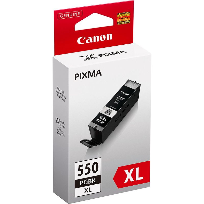 Foto van Canon pgi-550xl pgbk inkt zwart