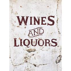 Foto van Wizard+genius wines and liquors vlies fotobehang 192x260cm 4-banen