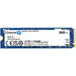 Foto van Kingston 500g nv3 pcie 4.0 nvme ssd m.2 2280