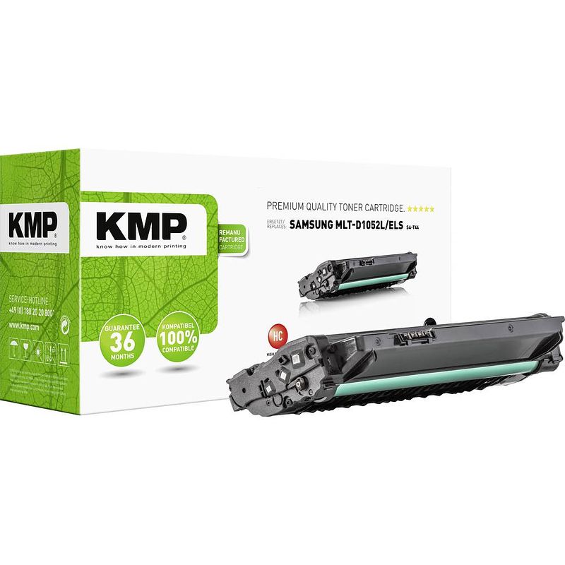 Foto van Kmp toner vervangt samsung mlt-d1052l compatibel zwart 2700 bladzijden sa-t44