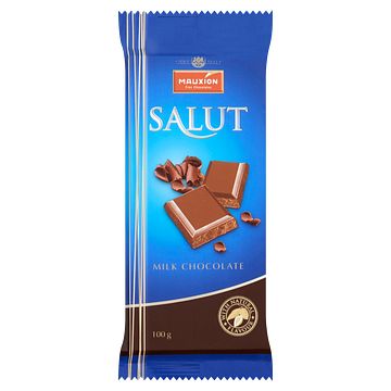 Foto van Mauxion salut milk chocolate 100g bij jumbo