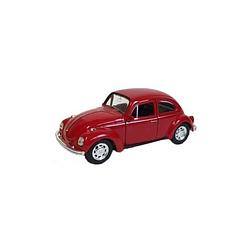 Foto van Speelauto volkswagen kever rood 12 cm - speelgoed auto's