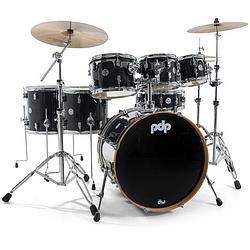 Foto van Pdp drums pd808490 concept maple ebony 7d. drumstel