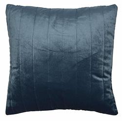 Foto van Rox living kussen 45 x 45 cm textiel blauw