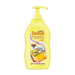 Foto van Zwitsal - bad & wascrème - disney cars - 400 ml