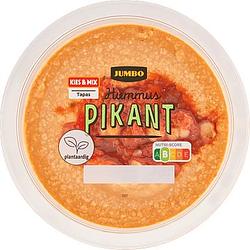 Foto van Jumbo hummus pikant 200g aanbieding bij jumbo | 3 voor 6.00