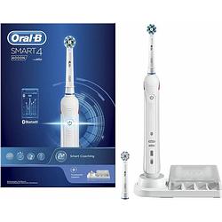 Foto van Oral-b smart 4 4000n - wit - elektrische tandenborstel