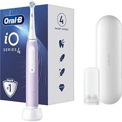 Foto van Oral-b io 4n - lavender - elektrische tandenborstel - ontworpen door braun