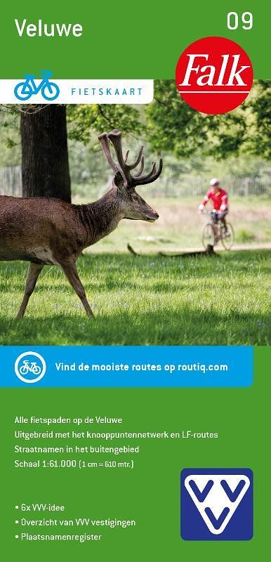 Foto van Falk vvv fietskaart 09 veluwe - paperback (9789028704923)