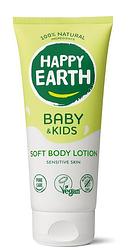 Foto van Happy earth baby & kids soft bodylotion