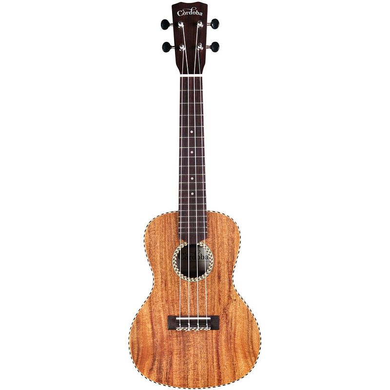 Foto van Cordoba 25c concert ukelele met acacia top