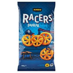 Foto van Jumbo knapperige racers paprika chips 125g