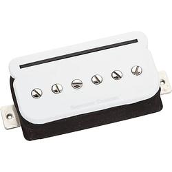 Foto van Seymour duncan shpr-2b p-rail hot humbucker bridge white gitaarelement