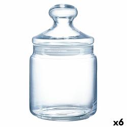 Foto van Pot luminarc club transparant glas (750 ml) (6 stuks)