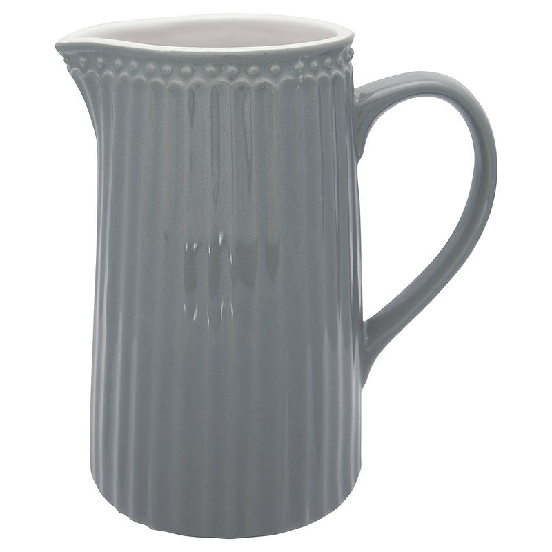 Foto van Greengate schenkkan alice nordic steen grijs (1 liter) h 17.6 cm