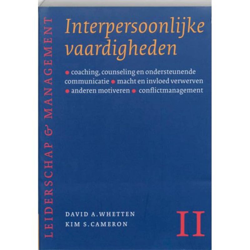 Foto van Interpersoonlijke vaardigheden - leiderschap &