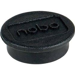 Foto van Nobo magneten voor whiteboard diameter van 13 mm, pak van 10 stuks, zwart